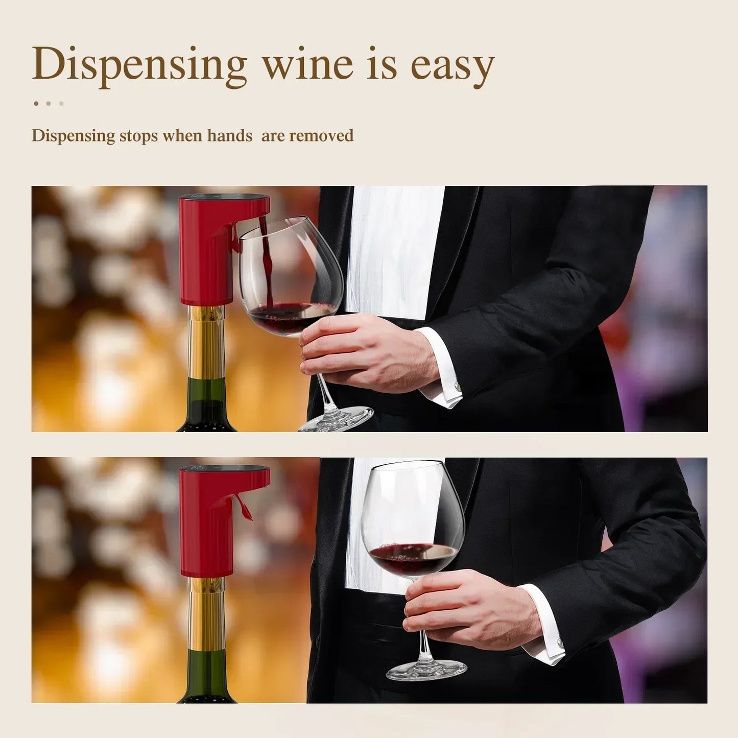 Portable Automatic Wine Decanter