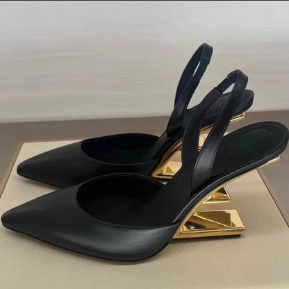 Pointed PU Pumps