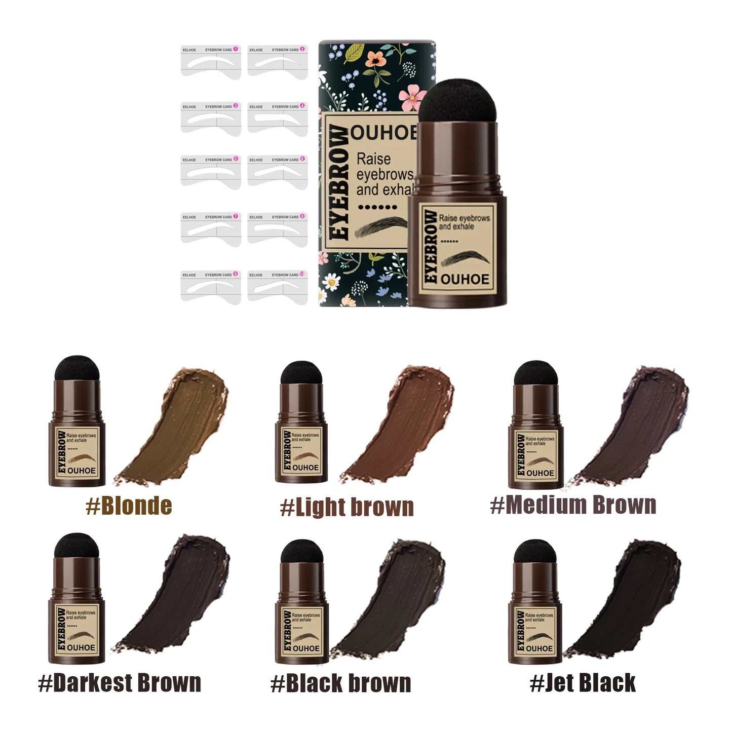 OUHOE Eyebrow Powder Stamp Stick