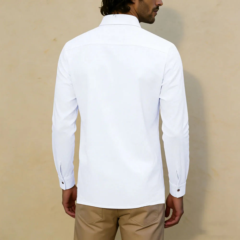 Linen Blend Casual Shirt
