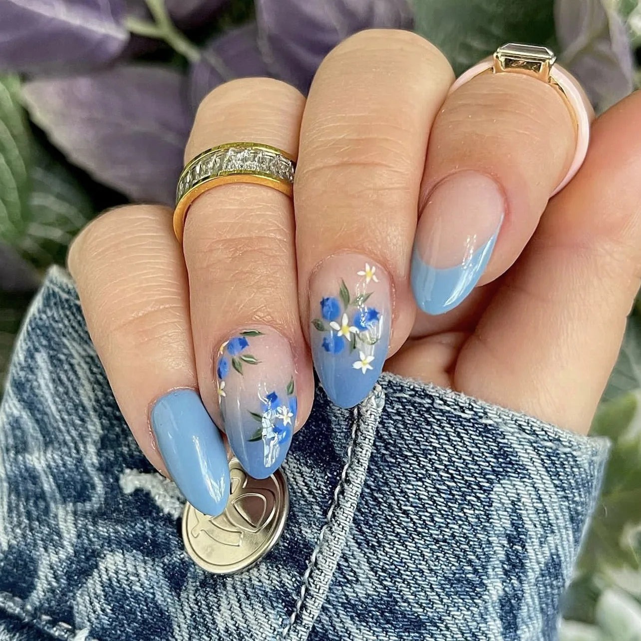 Ballerina French Nail Tips