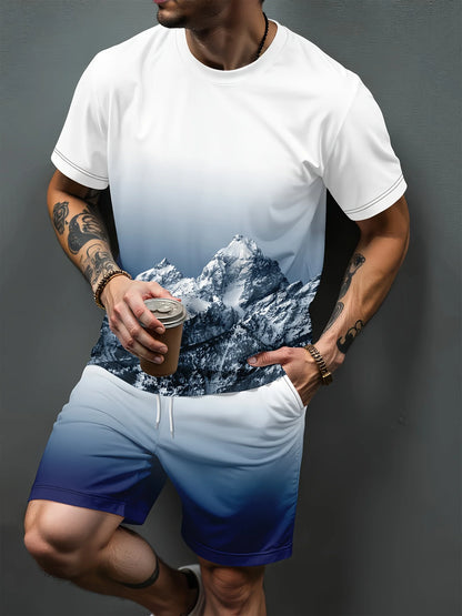 3D Printed Drawstring Shorts Set
