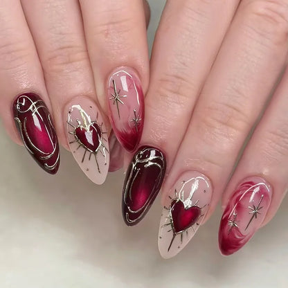 Y2K Cat Eye Press-On Nails