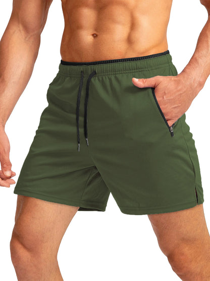 5-Inch Zippered Pocket Running Shorts