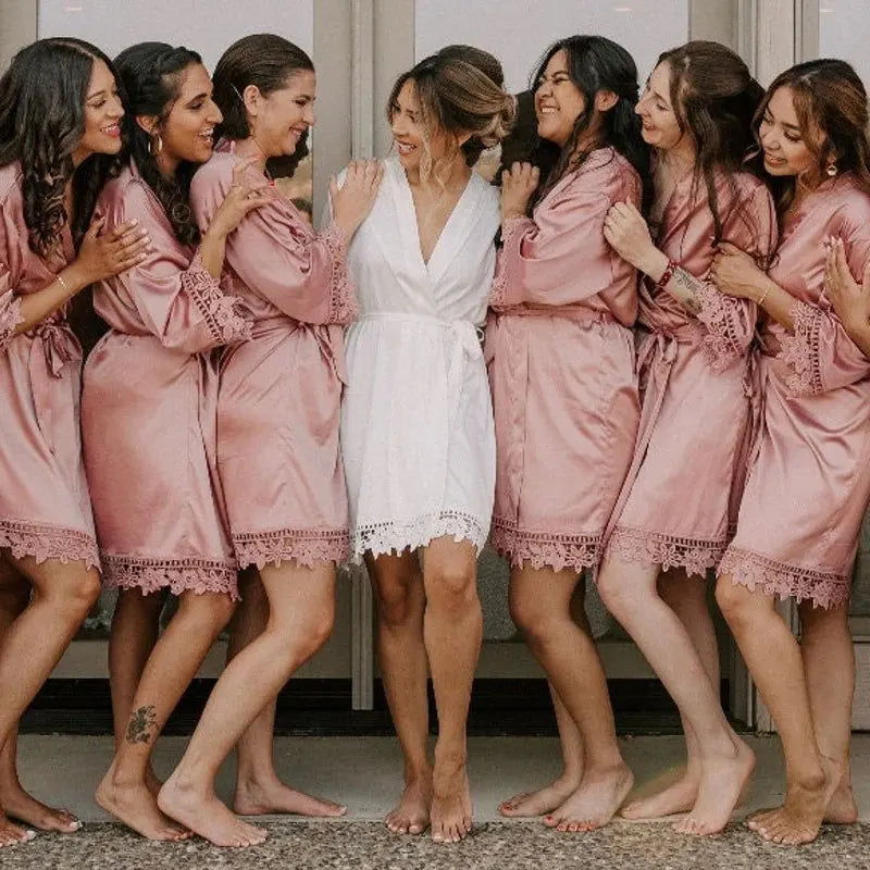 Satin Mini Luxury Robe