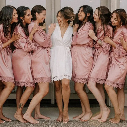 Satin Mini Luxury Robe
