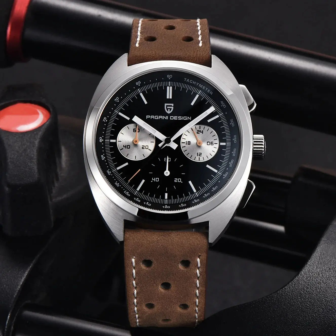 Pagani Design Panda Dial Chronograph