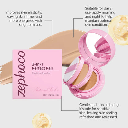Pressed Powder Cushion Compact