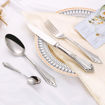Metal Silver Cutlery Set Business Gifts