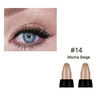 16 Colors Pearlescent Glitter Eyeliner