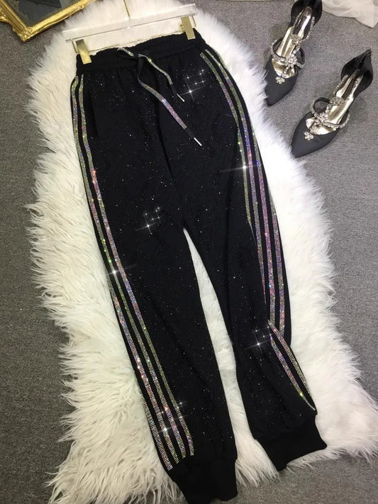 Lace-Up Harem Pants