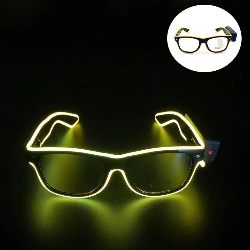 LED Light-Up Party Glasses