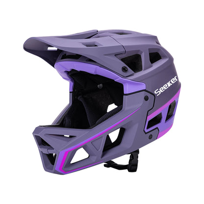 Integrated-Molding Off-Road Full Bike Helmet