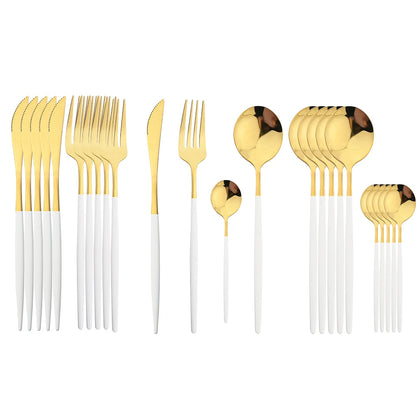 Metal Western Solid Cutlery Set