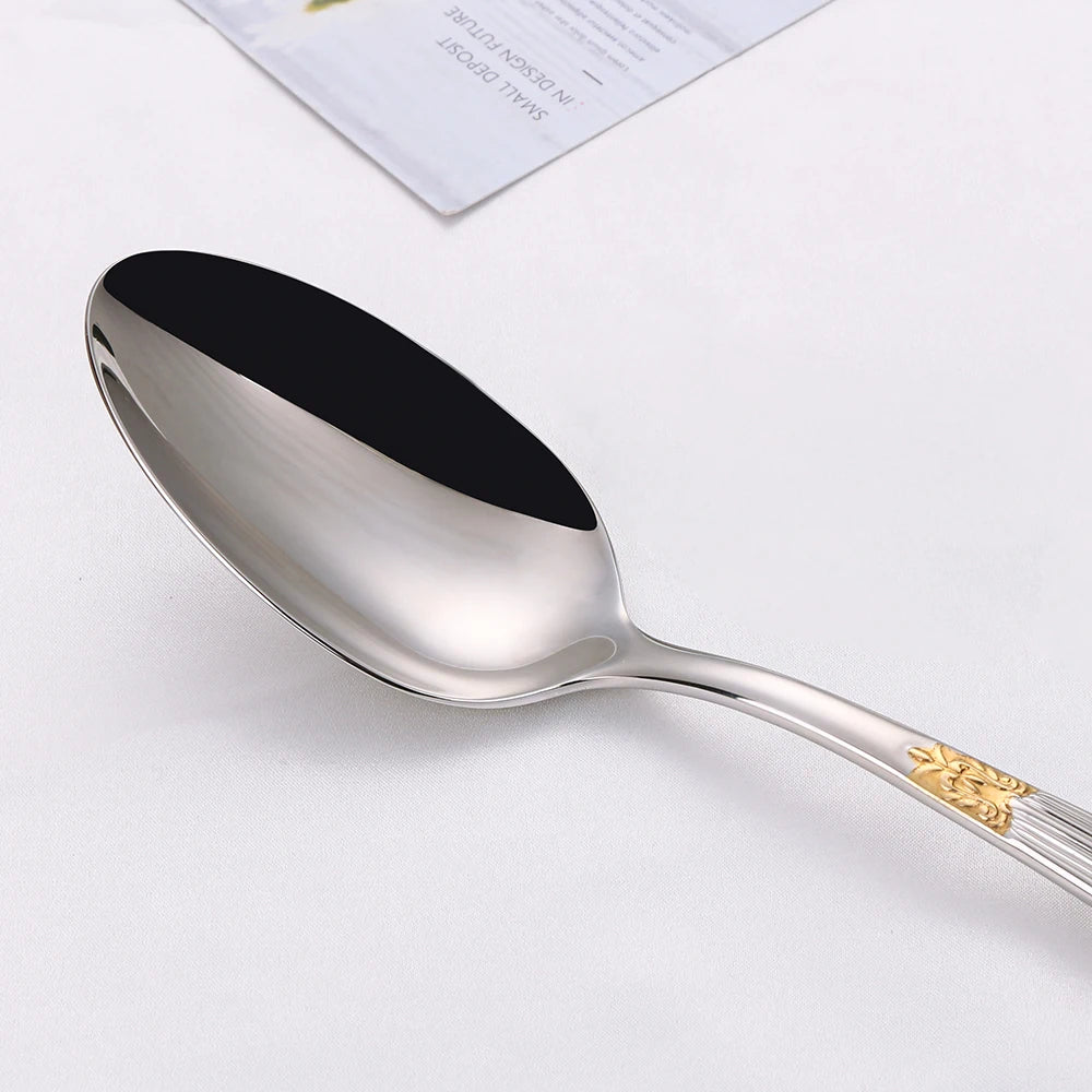 Metal Silver Cutlery Set Business Gifts