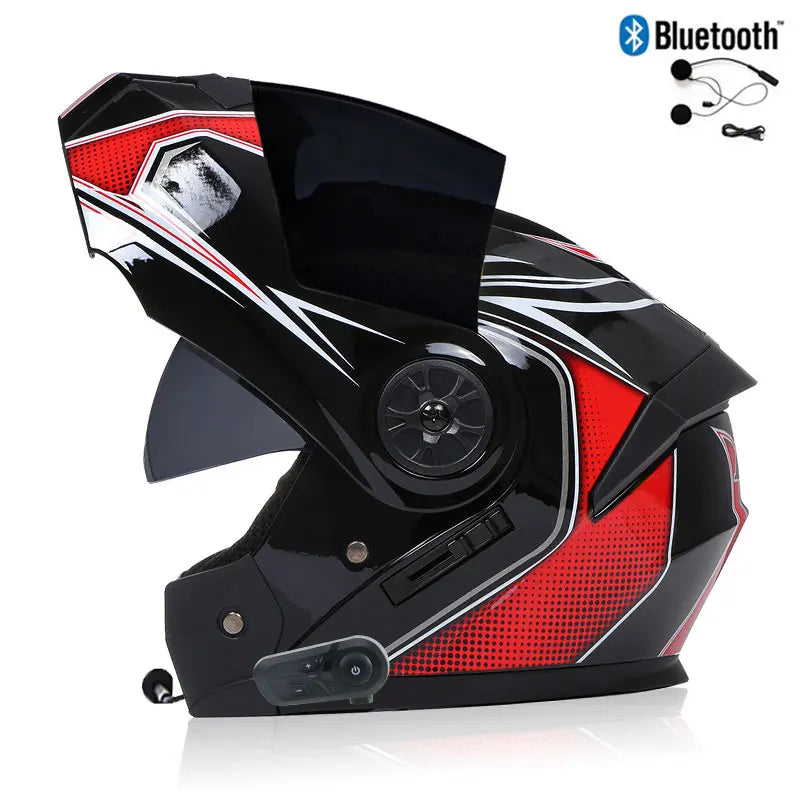 BLD Bluetooth-Ready Flip-Up Helmet