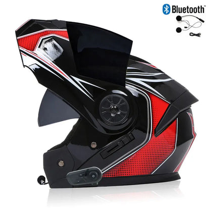 BLD Bluetooth-Ready Flip-Up Helmet