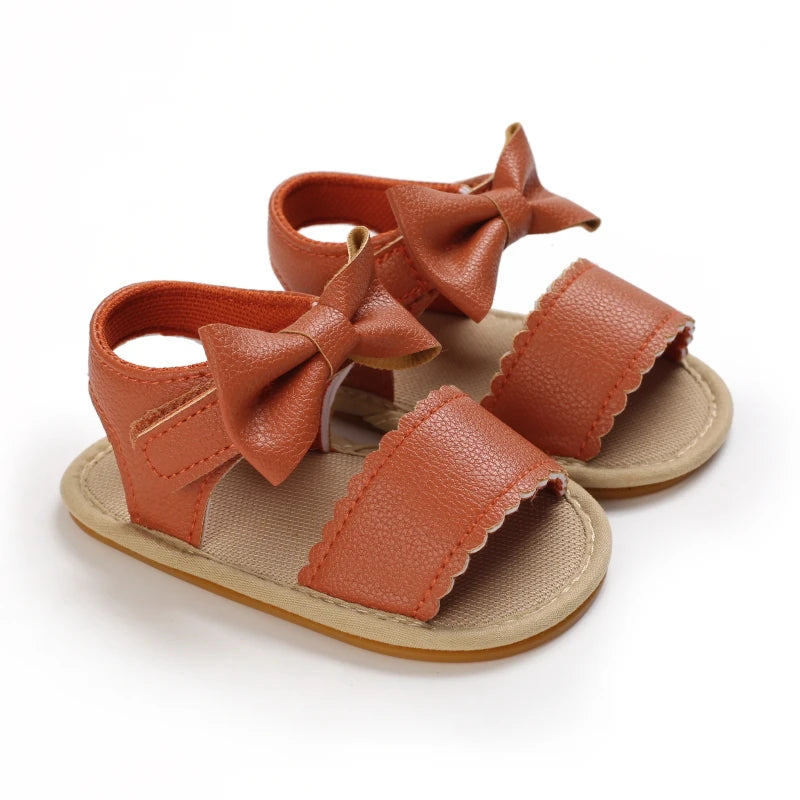 Butterfly Bow Baby Sandals