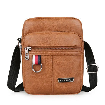 TPU Leather Saddle Sling Bag