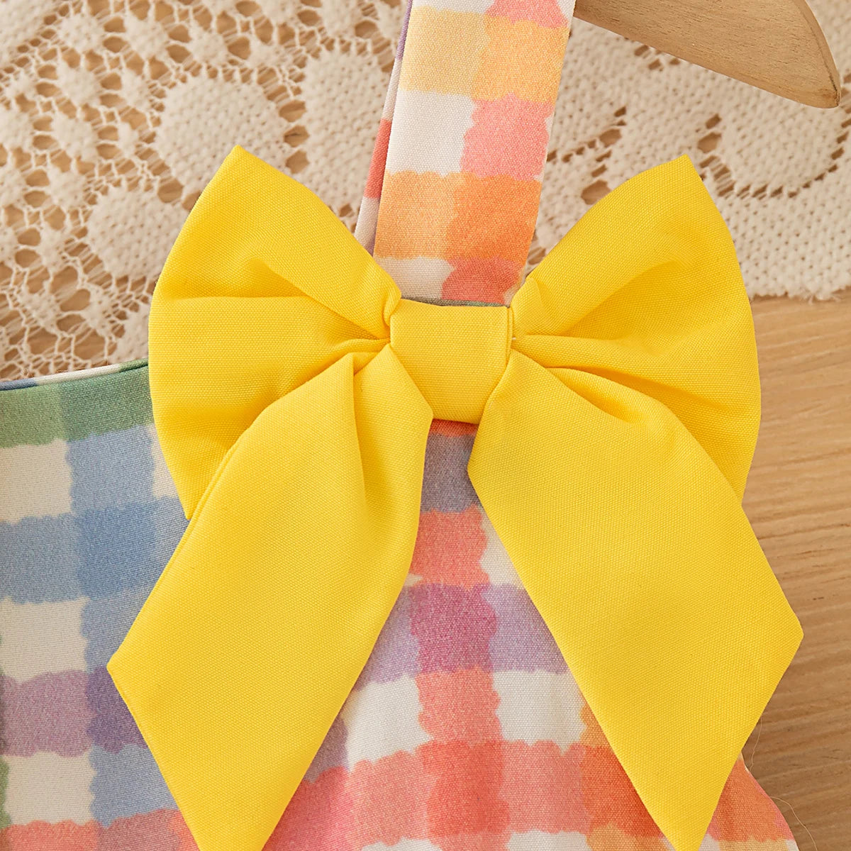 Plaid A-Line Dress