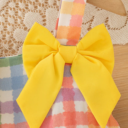 Plaid A-Line Dress