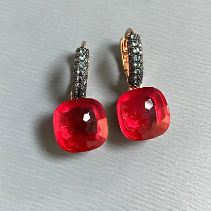 Crystal Drop Earrings
