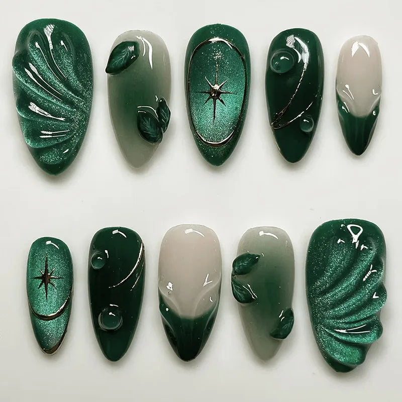 French Wave Press-On Nails