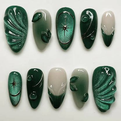 French Wave Press-On Nails