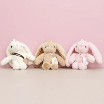 Rabbit Fur Keychain Bag Car