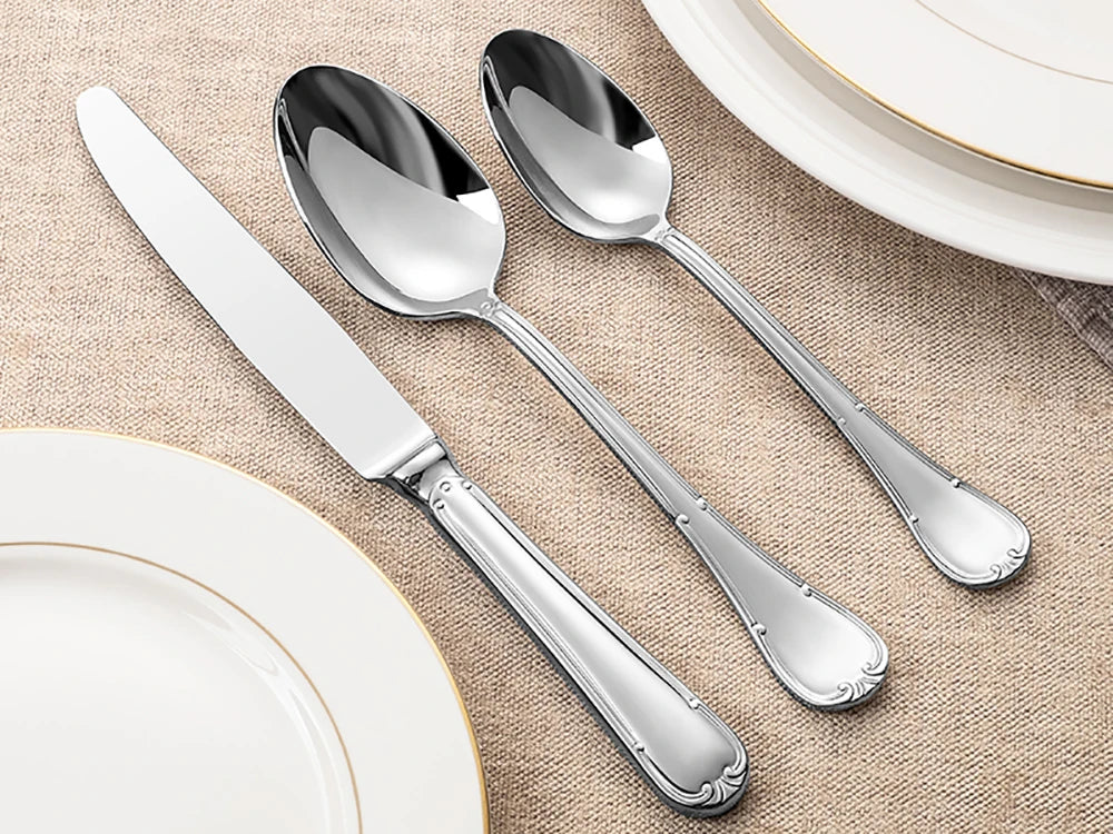 Metal Silver Cutlery Set Piece