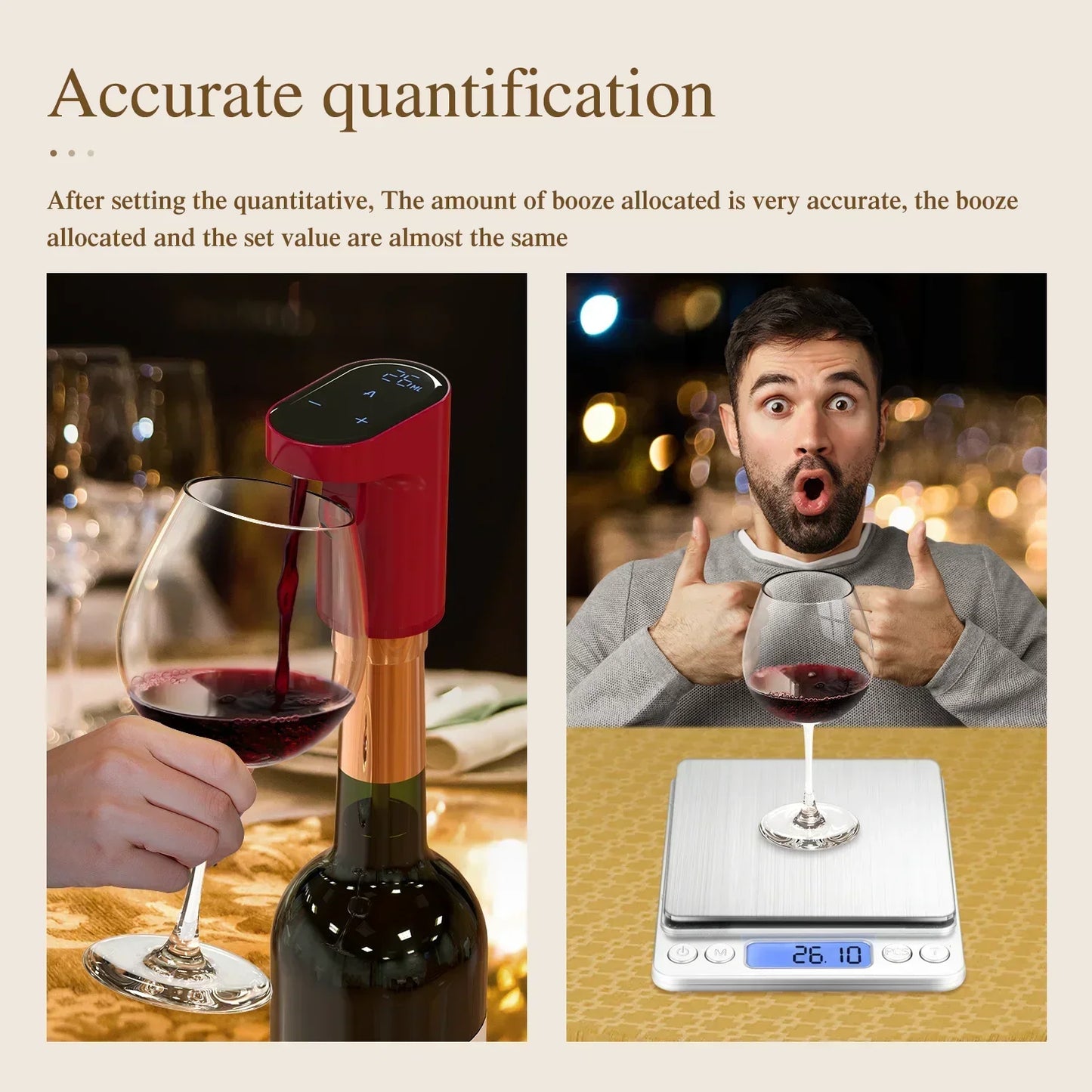 Portable Automatic Wine Decanter