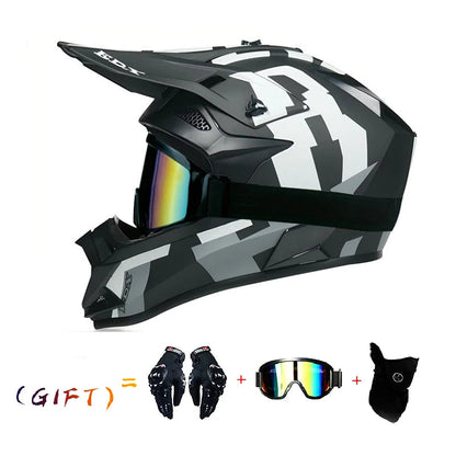 VGV Three-Piece Off-Road Motocross Helmet
