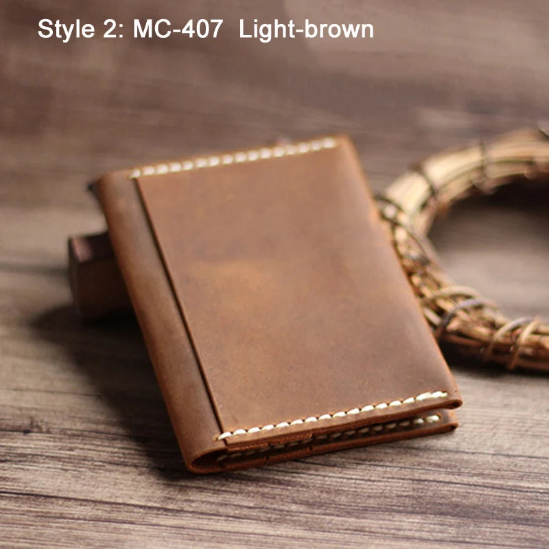 Vintage Leather Card Holder