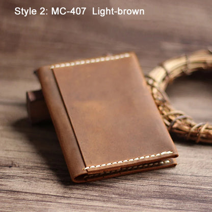 Vintage Leather Card Holder