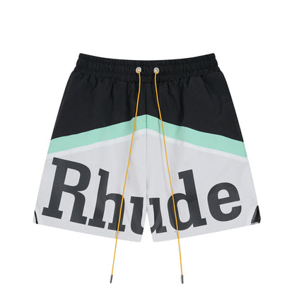 Letter Print Hip-Hop Beach Shorts