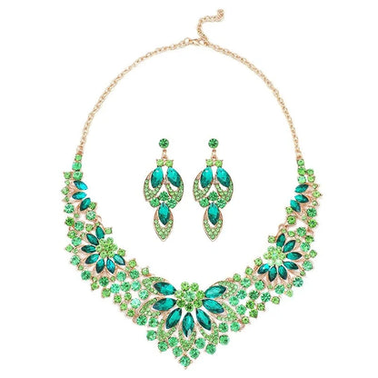 Flower Jewelry Set