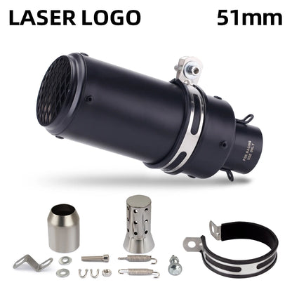Universal 51mm GP-Project Racing Exhaust Muffler