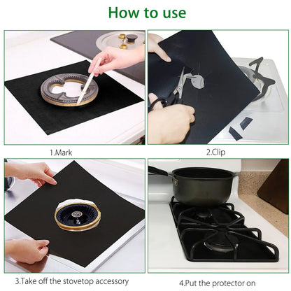 Stove Cover Gas Protector Stovetop
