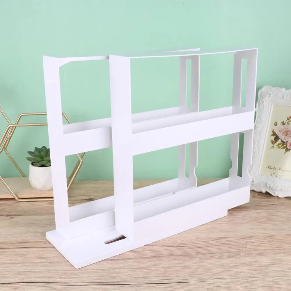 Multifunction Rotating Jar Storage Rack