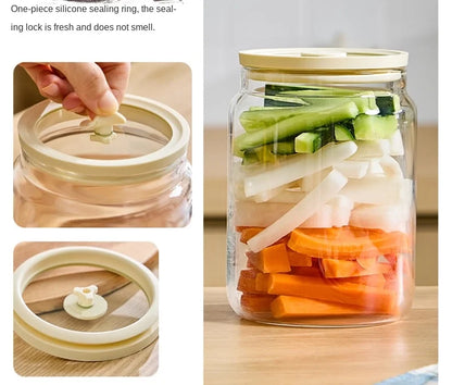 Glass Japan Style Fermentation Jar