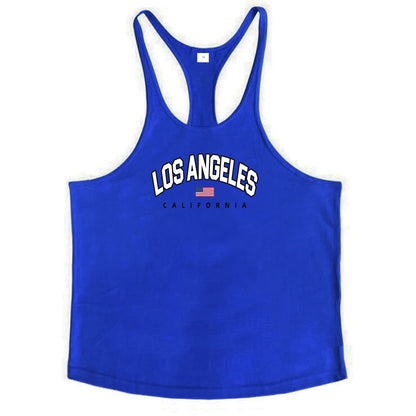 Y-Back Gym Tank Top Cotton