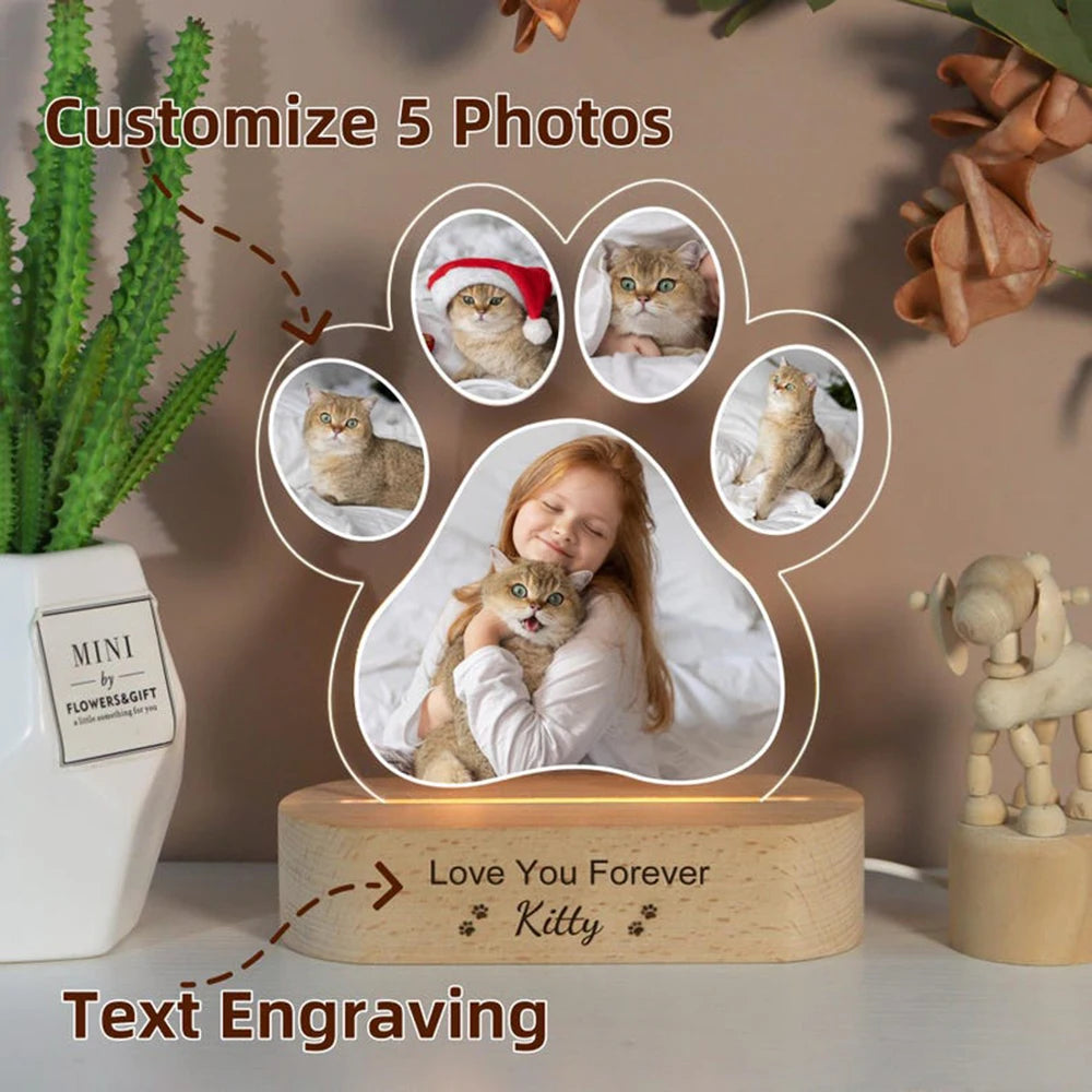 Personalized Pet Night Light