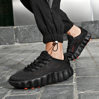 Thick-Sole Breathable Casual Sneakers