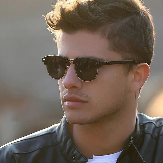 Retro square sunglasses