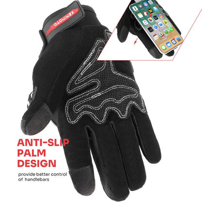 Kemimoto Knuckle Touchscreen Gloves