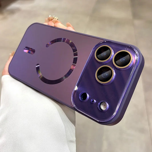 Fashion Magnetic Case for iPhone 17 Pro Max | 17 Pro | 16 Pro Max | 16 Pro | 15 Pro Max | 15 Pro