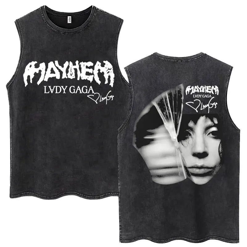 Printed O-Neck Tank