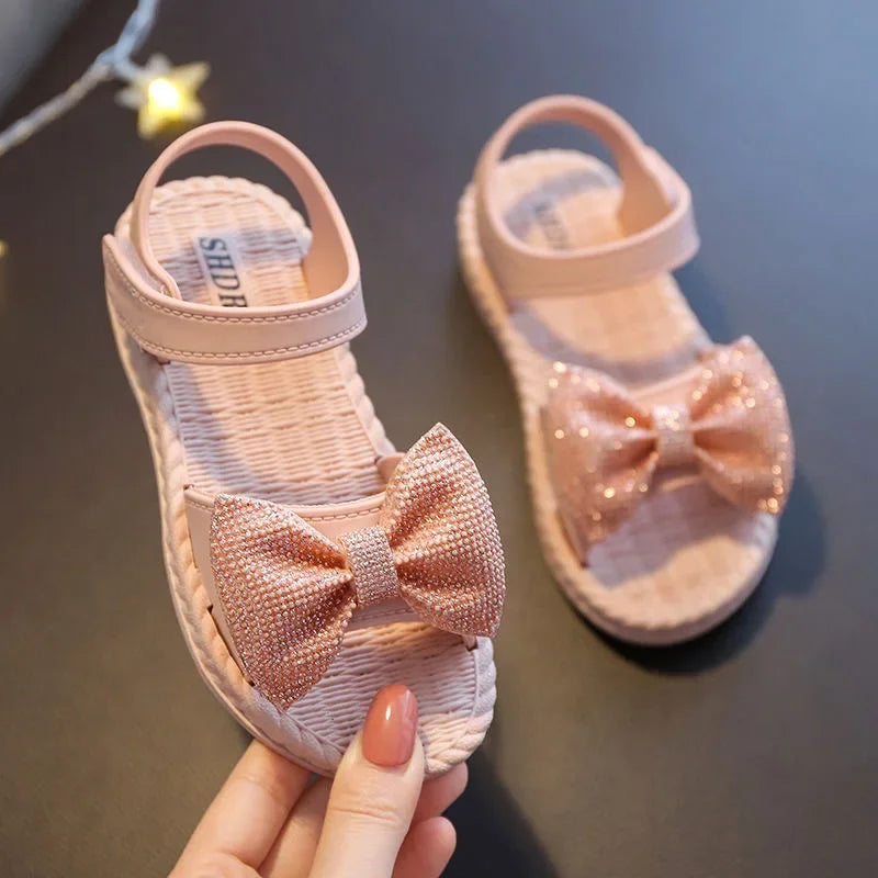 Non-Slip Bow Sandals