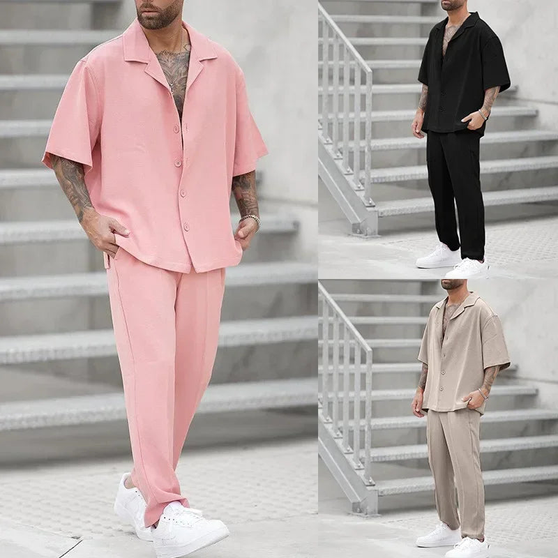 Summer Clothing Casual Loose Suit