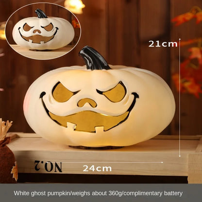 Glowing Pumpkin Lantern Decor